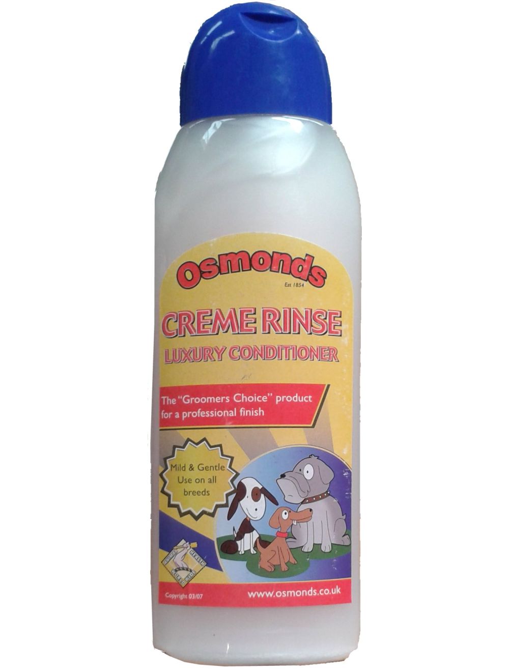Osmonds Groomers Choice Creme Rinse Conditioner