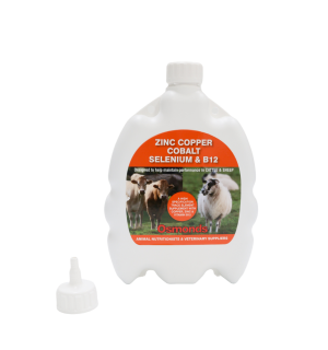 Osmonds Zinc, Copper, Cobalt, Selenium and Vitamin B12 Supplement Drench for Sheep & Cattle