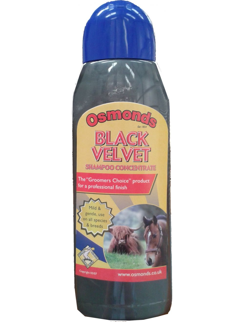 Buy Osmonds Groomers Choice Black Velvet Shampoo